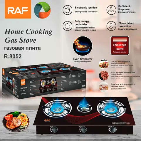 3 cooktop Gas Buner (RAF)